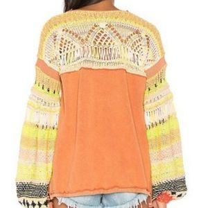 Gorgeous unique free people sweater